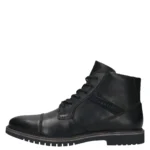 Мъжки боти естествена кожа Bugatti черни