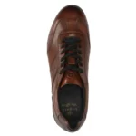 Мъжки ежедневни обувки естествена кожа Bugatti кафяви - Image 5