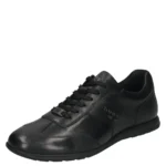 Мъжки ежедневни обувки естествена кожа Bugatti черни