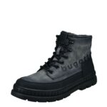 Мъжки зимни боти Bugatti сиви - Image 2