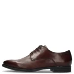 Мъжки елегантни обувки естествена кожа Salamander кафяви