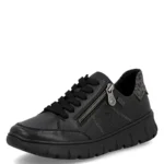 Дамски обувки Rieker N1301-01 Tex мембрана черни - Image 3