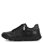 Дамски обувки Rieker N1301-01 Tex мембрана черни - Image 4