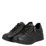 Дамски спортни обувки Rieker N9501-01 Antistress H ширина черни - Image 2