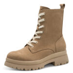 Дамски кожени боти Tamaris бежови