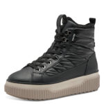 Дамски ежедневни боти Tamaris Duo-tex черни