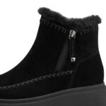 Дамски велурени боти Tamaris черни - Image 6