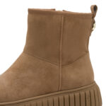 Дамски велурени боти Tamaris бежови - Image 4