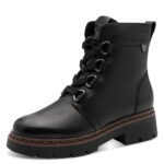 Дамски модерни боти Tamaris черни