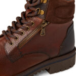 Мъжки боти естествена кожа Marco Tozzi кафяви - Image 4