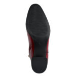 Дамски стилни боти Marco Tozzi Feel Me червени - Image 6