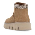 Дамски велурени боти RIEKER-W2074-24 кафяви - Image 6