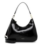 Дамска чанта Tamaris черен лак