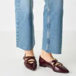 Дамски обувки/балеринки Tamaris Touch it бордо - Image 4