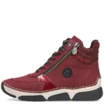 Дамски спортни боти Rieker 45960-35 бордо
