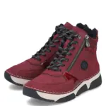 Дамски спортни боти Rieker 45960-35 бордо - Image 2