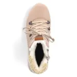 Дамски бежови боти Rieker Tex мембрана 48034-20 - Image 7