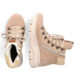 Дамски бежови боти Rieker Tex мембрана 48034-20 - Image 4