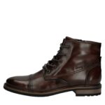 Мъжки боти естествена кожа Bugatti кафяви