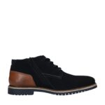 Мъжки елегантни обувки естествен велур Bugatti 8373H-4100 сини - Image 4