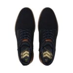 Мъжки елегантни обувки естествен велур Bugatti 8373H-4100 сини - Image 6