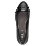 Дамски черни обувки на ток Jana H ширина - Image 5