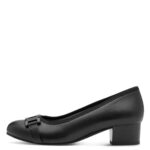 Дамски черни обувки на ток Jana H ширина - Image 2