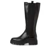 Дамски кожени ботуши Tamaris Touch-it черни - Image 2