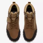 Мъжки водоустойчиви боти Clarks ATL Trek Hi Gore-tex бежови - Image 5