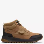 Мъжки водоустойчиви боти Clarks ATL Trek Hi Gore-tex бежови - Image 2