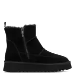 Дамски боти естествен велур Tamaris черни - Image 4