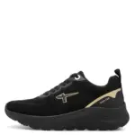 Дамски маратонки Tamaris Duo-tex Widefit черни - Image 2