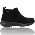 Дамски боти естествен велур Legero Gore-tex черни - Image 6